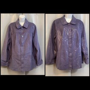 Guillaume Jacket Women’s 2X Blazer Reversible Button Up Front Pockets